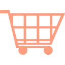 download Blue Shopping Trolley clipart image with 135 hue color