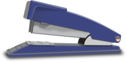 Blue Stapler