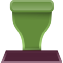 download Stamp clipart image with 90 hue color