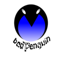 download Badpenguin clipart image with 180 hue color