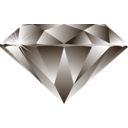 download Diamond clipart image with 135 hue color