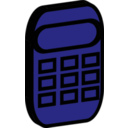 download Calculator clipart image with 0 hue color