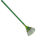 download Leaf Rake clipart image with 90 hue color