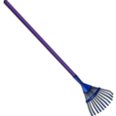 download Leaf Rake clipart image with 225 hue color