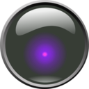 download Hal 9000 Lens clipart image with 270 hue color