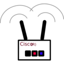 download Wireless Access Point clipart image with 225 hue color