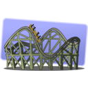 download Roller Coaster clipart image with 45 hue color