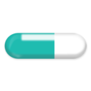 download Pills clipart image with 180 hue color