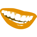 download Smile clipart image with 45 hue color