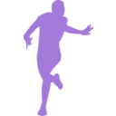 download Runner3 clipart image with 225 hue color