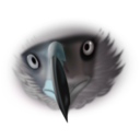download Eagle Face clipart image with 315 hue color