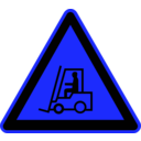 download Signs Hazard Warning clipart image with 180 hue color