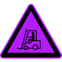 download Signs Hazard Warning clipart image with 225 hue color