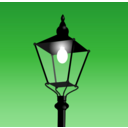 download Street Light clipart image with 270 hue color