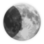 Weather Icon Half Moon