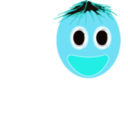download Red Hair Panic Boy clipart image with 180 hue color