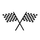 download Netalloy Chequered Flag clipart image with 180 hue color