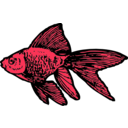 download Goldfish clipart image with 315 hue color