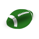 download Football clipart image with 90 hue color
