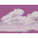 download Clouds 02 clipart image with 90 hue color