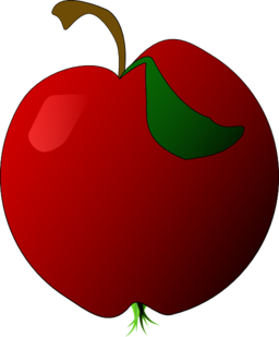 A Red Apple