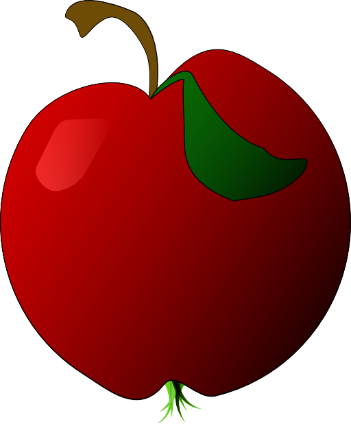 A Red Apple