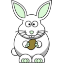 download Cartoon Bunny clipart image with 135 hue color