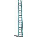 download Tall Ladder clipart image with 135 hue color