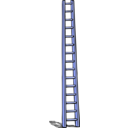 download Tall Ladder clipart image with 180 hue color
