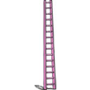 download Tall Ladder clipart image with 270 hue color
