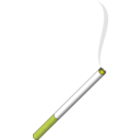 download Lit Cigarette clipart image with 45 hue color