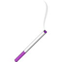 download Lit Cigarette clipart image with 270 hue color