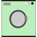 download Washing Machine clipart image with 270 hue color