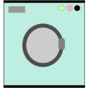 download Washing Machine clipart image with 315 hue color
