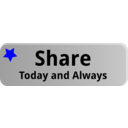 download Share clipart image with 180 hue color