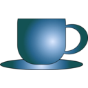 download Coffee Cup Icon clipart image with 180 hue color