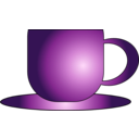 download Coffee Cup Icon clipart image with 270 hue color