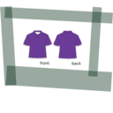 download Shirt clipart image with 90 hue color