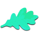 download M Leaf 03 clipart image with 135 hue color