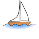 download Boat clipart image with 0 hue color