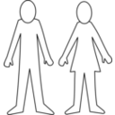 download Homme Et Femme Man And Woman clipart image with 315 hue color