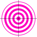 download Target clipart image with 315 hue color