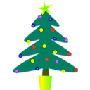 download Christmas Tree clipart image with 45 hue color