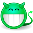 download Tango Face Devil clipart image with 135 hue color