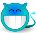 download Tango Face Devil clipart image with 180 hue color