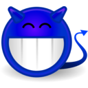 download Tango Face Devil clipart image with 225 hue color