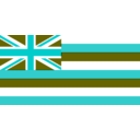 download Usa Hawaii clipart image with 180 hue color