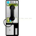 download Pay Phone clipart image with 180 hue color