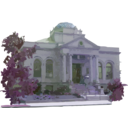 download Carnegie Library Building 01 clipart image with 225 hue color