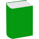 download Green Book clipart image with 45 hue color